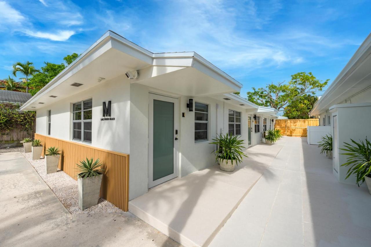 M Lake Worth Beach - Modern Villas Near West Palm Beach, Chic Retro Vibes, King Bed, Cozy Backyard, Bbq, Workspace, High-Speed Internet, Free Parking, 5 Minutes To Downtown & Beach Eksteriør billede
