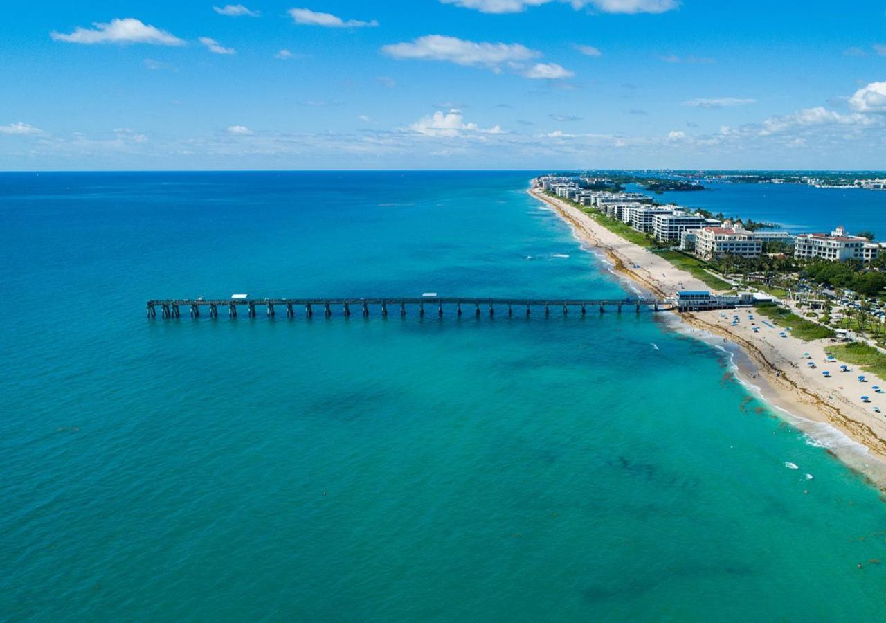 M Lake Worth Beach - Modern Villas Near West Palm Beach, Chic Retro Vibes, King Bed, Cozy Backyard, Bbq, Workspace, High-Speed Internet, Free Parking, 5 Minutes To Downtown & Beach Eksteriør billede