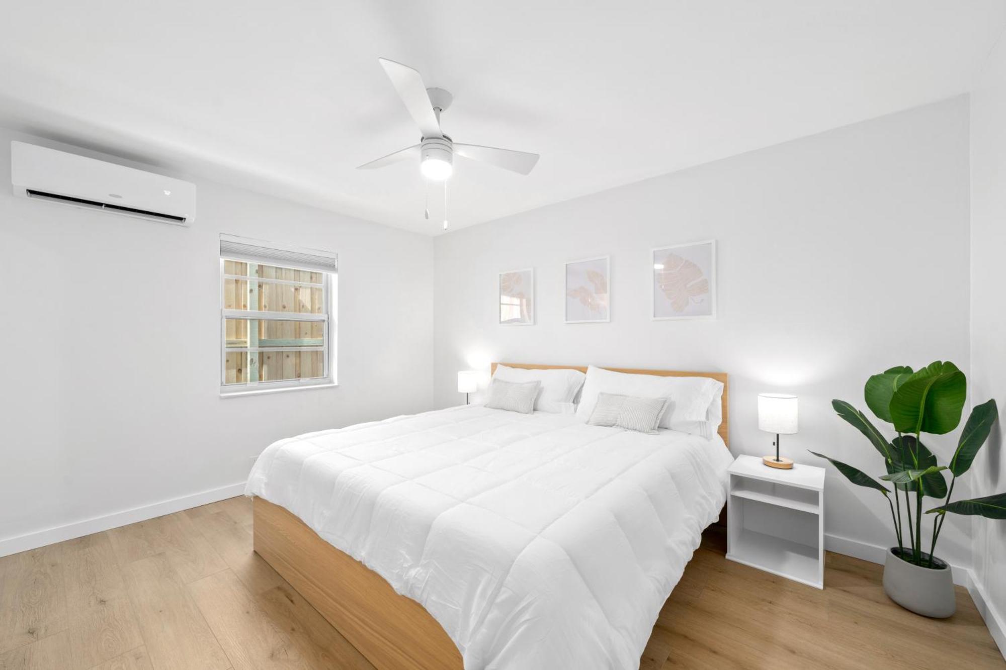 M Lake Worth Beach - Modern Villas Near West Palm Beach, Chic Retro Vibes, King Bed, Cozy Backyard, Bbq, Workspace, High-Speed Internet, Free Parking, 5 Minutes To Downtown & Beach Eksteriør billede
